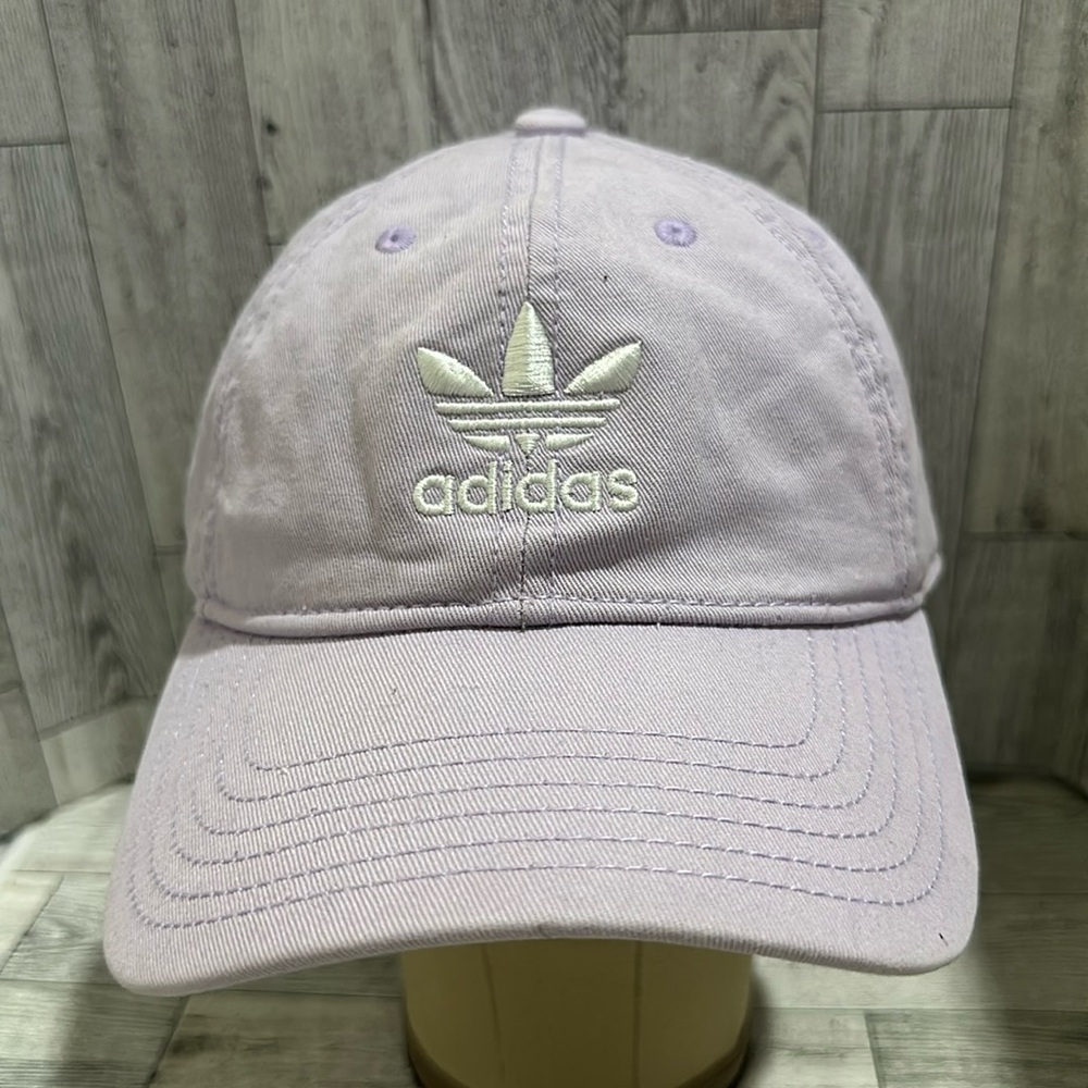 Adidas purple baseball cap hat